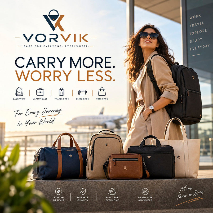 Vorvik bags for work, travel and everyday use