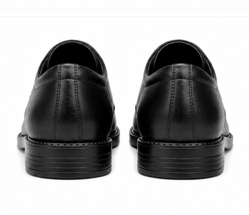 Kingsbridge Men's Handcrafted Genuine Leather Royal Oxford Dress Shoes (Black)