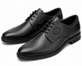 Kingsbridge Men's Handcrafted Genuine Leather Royal Oxford Dress Shoes (Black)