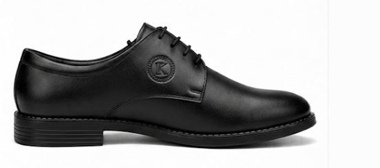 Kingsbridge Men's Handcrafted Genuine Leather Royal Oxford Dress Shoes (Black)